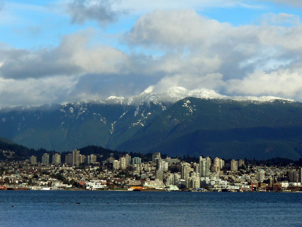 A view of North Vancouver.
