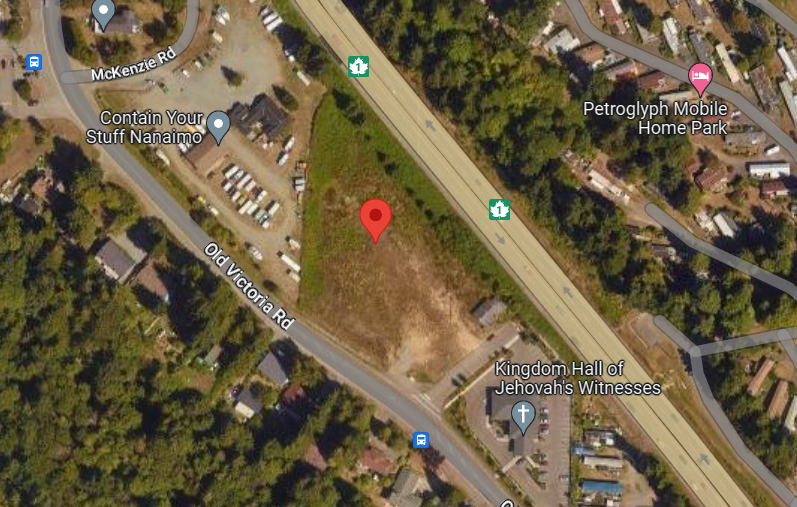 Map of Old Victoria Rd.